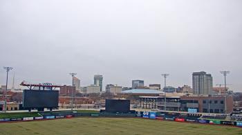 Weather camera view of Riverfront Stadium.