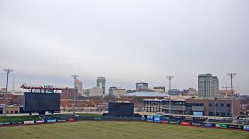 Weather camera view of Riverfront Stadium.