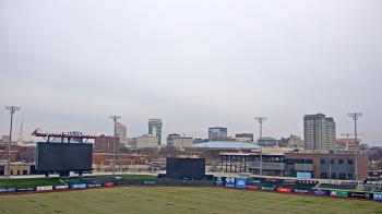 Weather camera view of Riverfront Stadium.