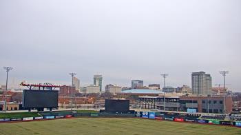 Weather camera view of Riverfront Stadium.