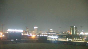 Weather camera view of Riverfront Stadium.