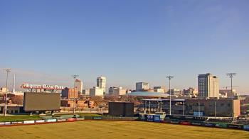 Weather camera view of Riverfront Stadium.