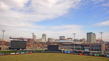 Weather camera view of Riverfront Stadium.