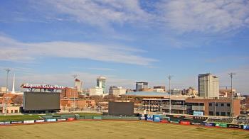 Weather camera view of Riverfront Stadium.