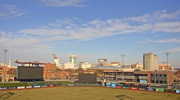Weather camera view of Riverfront Stadium.