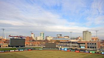 Weather camera view of Riverfront Stadium.