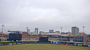 Weather camera view of Riverfront Stadium.