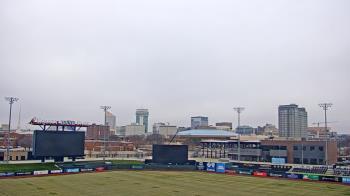 Weather camera view of Riverfront Stadium.