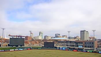 Weather camera view of Riverfront Stadium.
