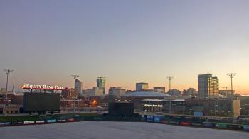 Weather camera view of Riverfront Stadium.