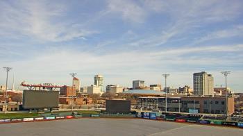 Weather camera view of Riverfront Stadium.