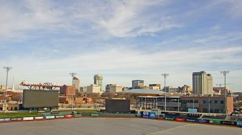 Weather camera view of Riverfront Stadium.