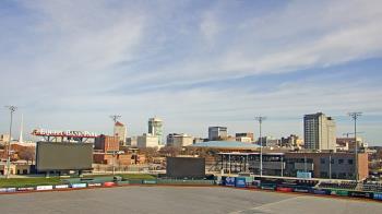 Weather camera view of Riverfront Stadium.