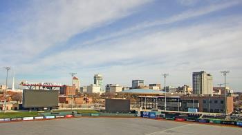Weather camera view of Riverfront Stadium.
