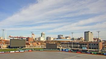 Weather camera view of Riverfront Stadium.