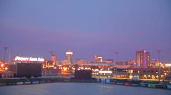 Weather camera view of Riverfront Stadium.