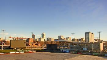 Weather camera view of Riverfront Stadium.