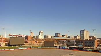 Weather camera view of Riverfront Stadium.