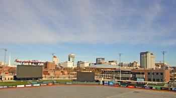 Weather camera view of Riverfront Stadium.
