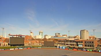 Weather camera view of Riverfront Stadium.