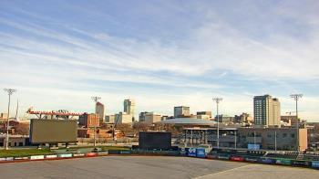 Weather camera view of Riverfront Stadium.