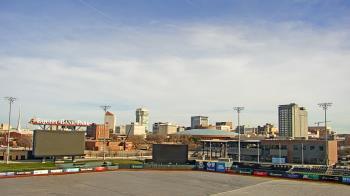 Weather camera view of Riverfront Stadium.