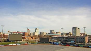 Weather camera view of Riverfront Stadium.