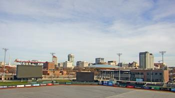 Weather camera view of Riverfront Stadium.