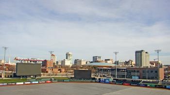 Weather camera view of Riverfront Stadium.