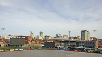 Weather camera view of Riverfront Stadium.