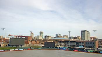 Weather camera view of Riverfront Stadium.