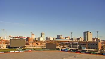 Weather camera view of Riverfront Stadium.