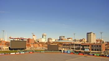 Weather camera view of Riverfront Stadium.