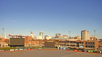Weather camera view of Riverfront Stadium.