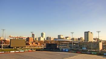Weather camera view of Riverfront Stadium.