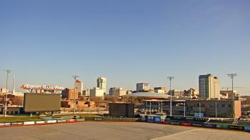Weather camera view of Riverfront Stadium.