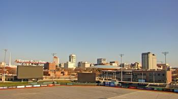 Weather camera view of Riverfront Stadium.