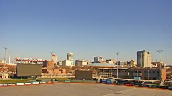 Weather camera view of Riverfront Stadium.