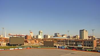 Weather camera view of Riverfront Stadium.