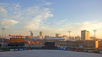 Weather camera view of Riverfront Stadium.