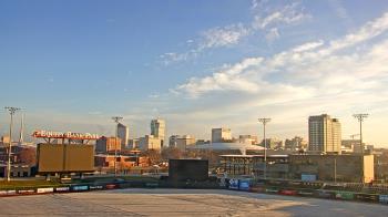 Weather camera view of Riverfront Stadium.