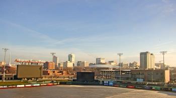 Weather camera view of Riverfront Stadium.