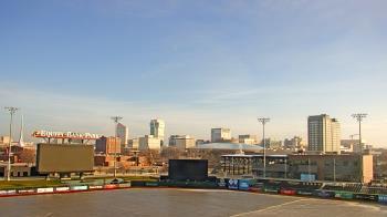 Weather camera view of Riverfront Stadium.