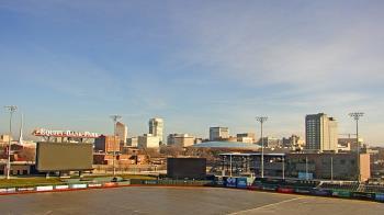 Weather camera view of Riverfront Stadium.