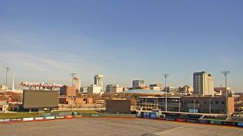 Weather camera view of Riverfront Stadium.