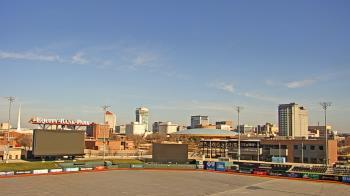 Weather camera view of Riverfront Stadium.