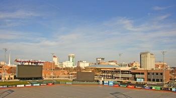Weather camera view of Riverfront Stadium.