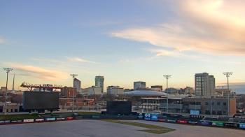 Weather camera view of Riverfront Stadium.