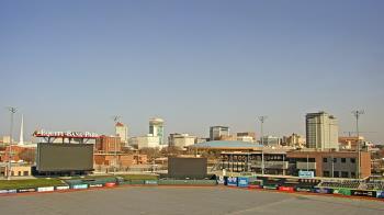 Weather camera view of Riverfront Stadium.