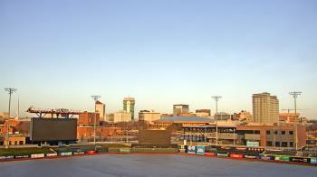 Weather camera view of Riverfront Stadium.